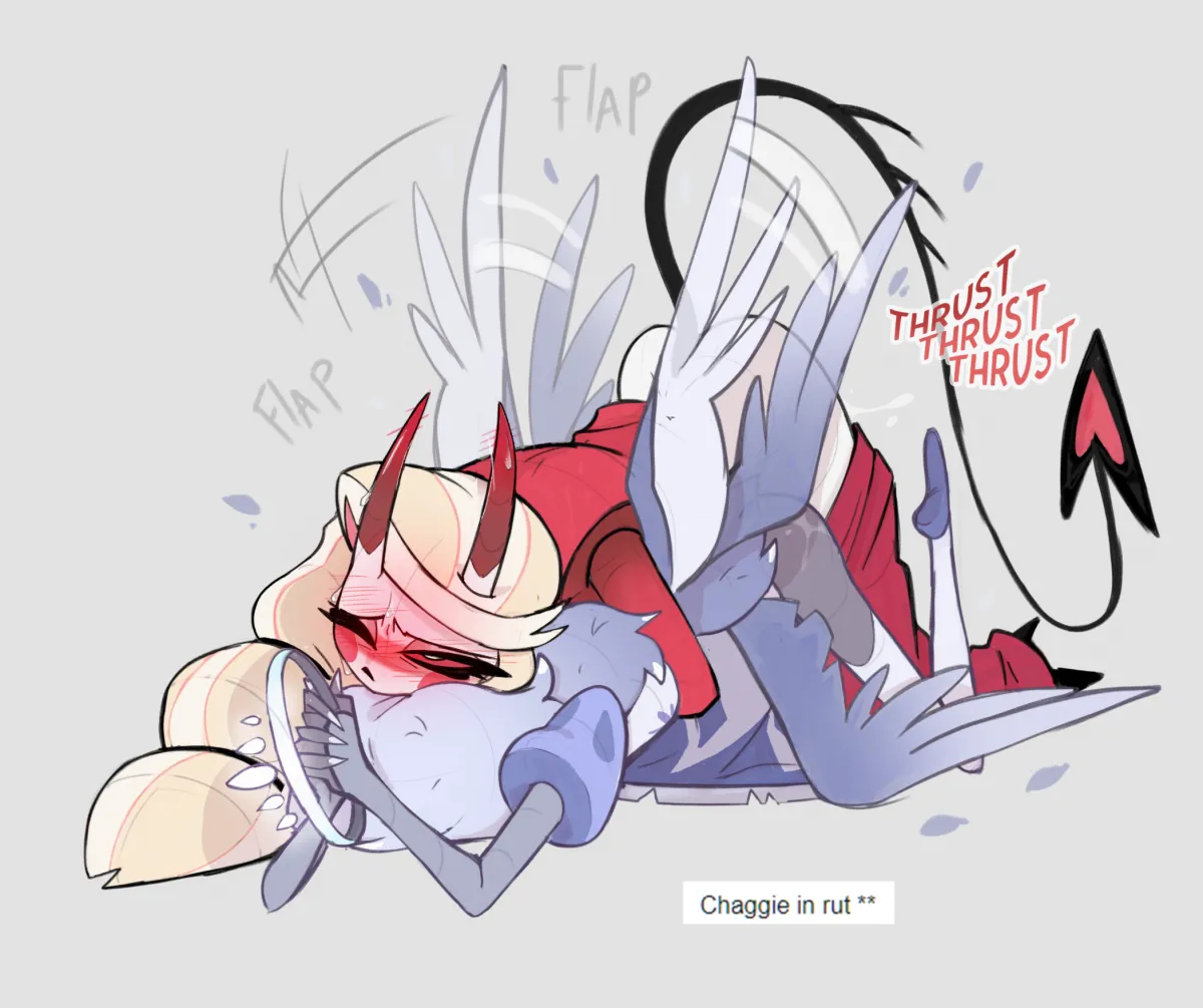 Charlie Morningstar, Emily (Hazbin Hotel) by Tbtrash