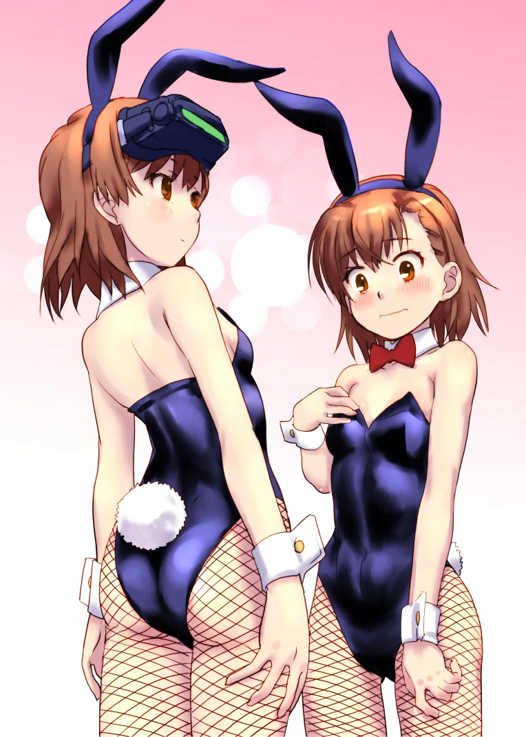 Misaka Mikoto, Misaka Imouto by Raika9