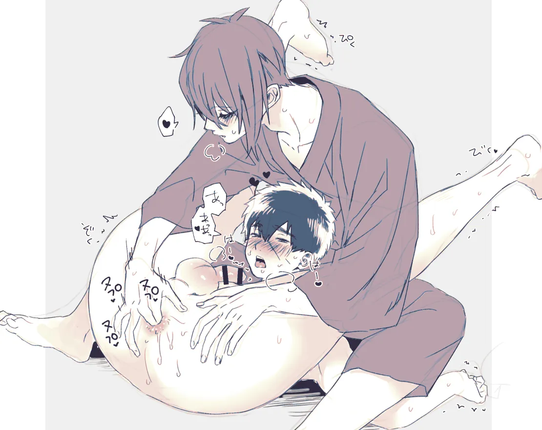 Mikazuki Munechika, Doudanuki Masakuni by Ouse (Otussger)