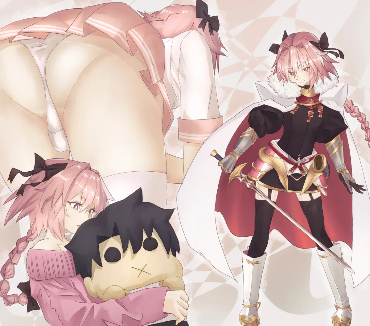Fujimaru Ritsuka (Male), Astolfo (Fate) by Nero2