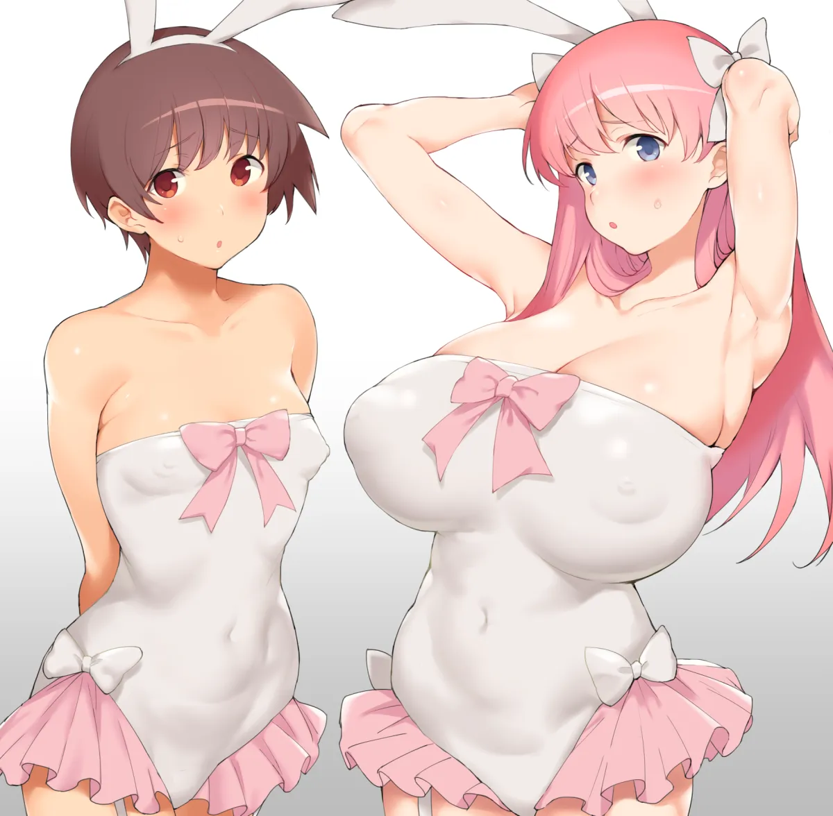 Haramura Nodoka, Miyanaga Saki by Nekoshoko