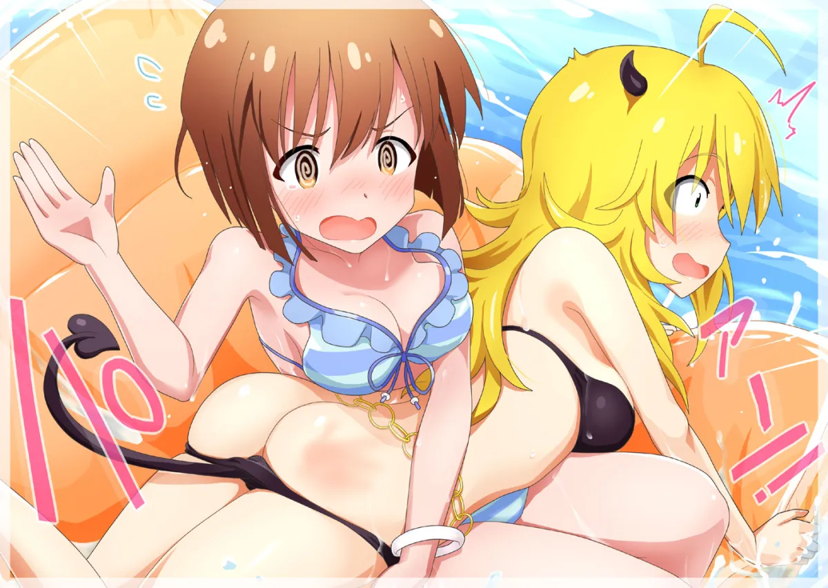 Hoshii Miki, Hagiwara Yukiho by Urokozuki