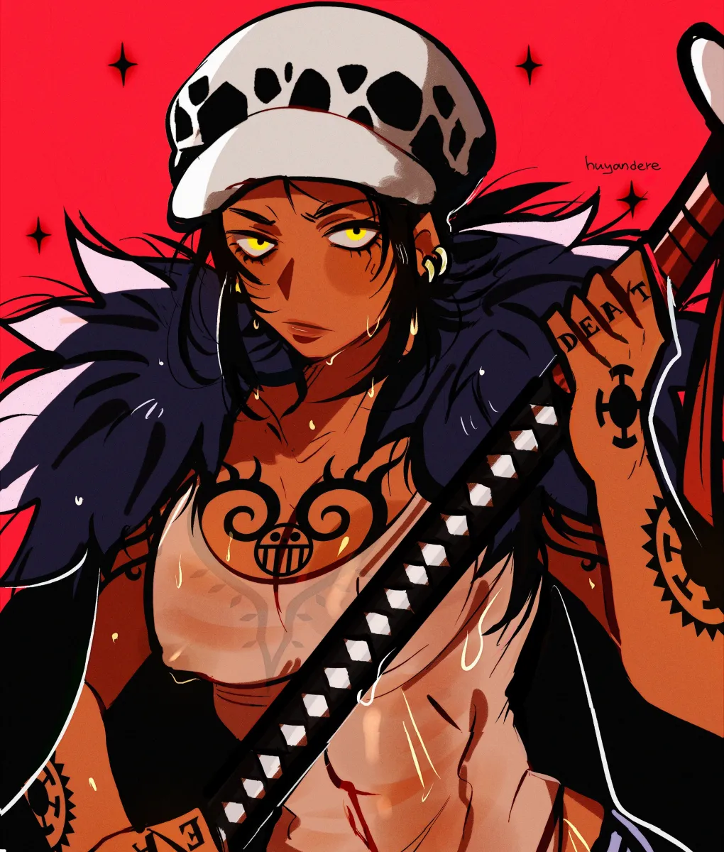 Trafalgar Law, Law-Chan by Huyandere