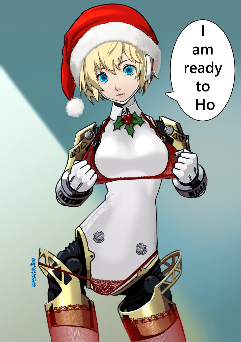 Aigis (Persona) by Maho Malice