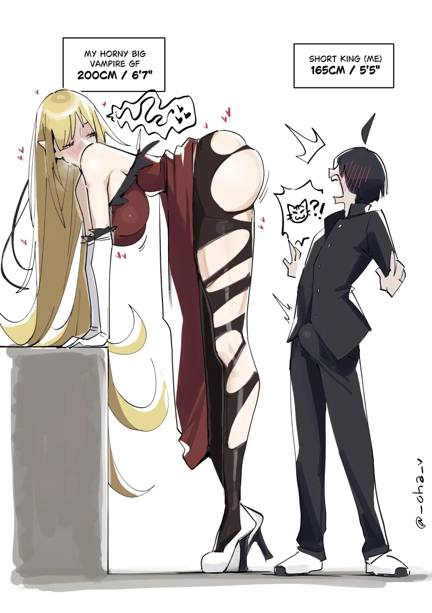Oshino Shinobu, Araragi Koyomi by Ohkohaku