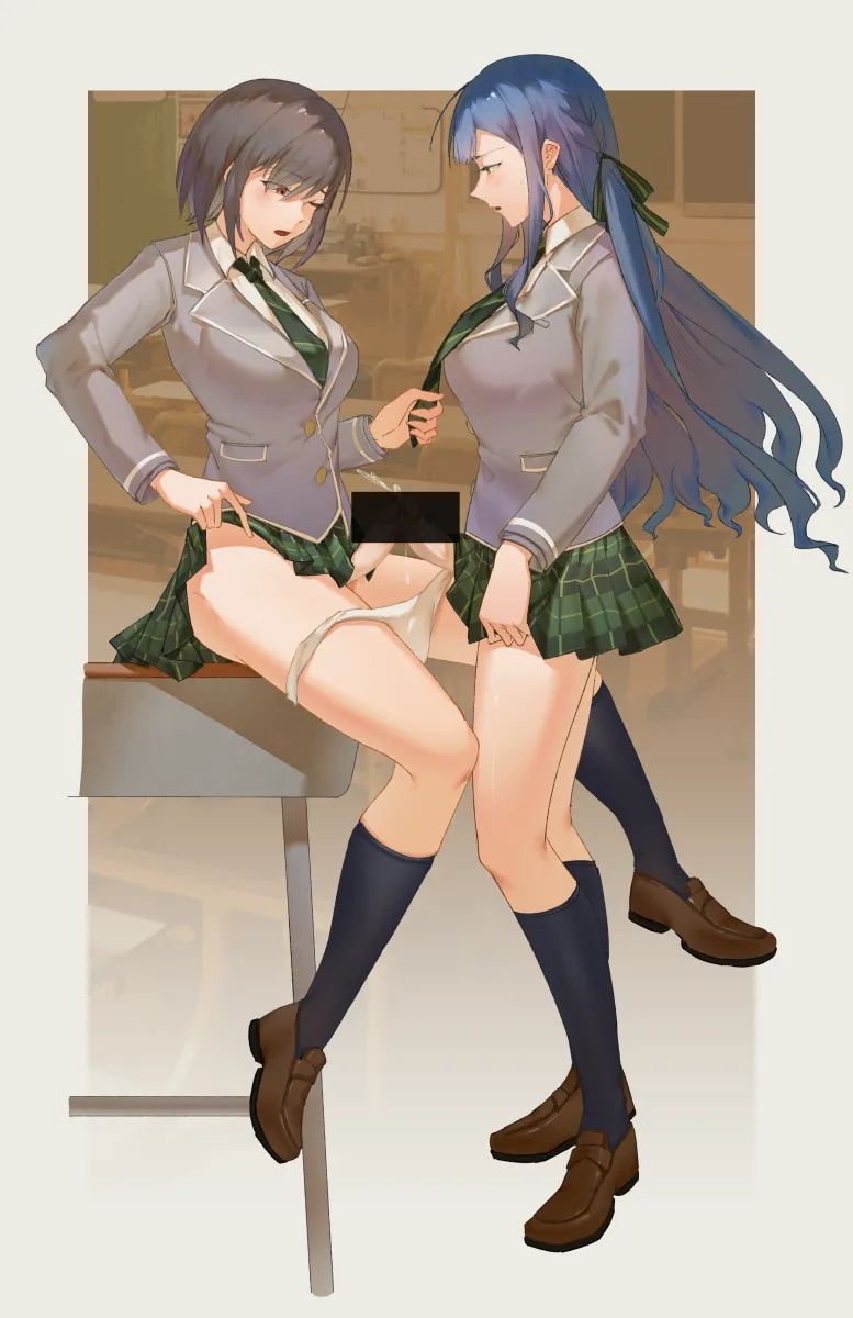 Togawa Sakiko, Takamatsu Tomori by Mikon Sama