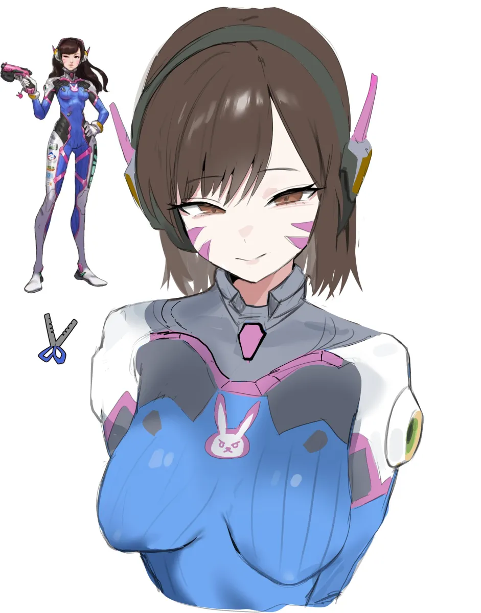 D.va (Overwatch), Classic D.va by Coke011