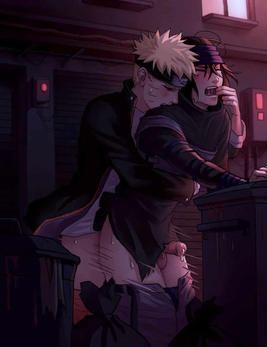 Uzumaki Naruto, Uchiha Sasuke by Empdeer