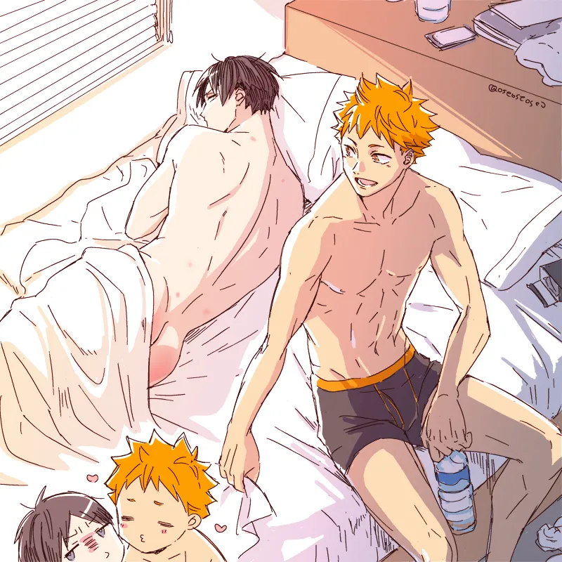 Hinata Shouyou, Kageyama Tobio by Oseo