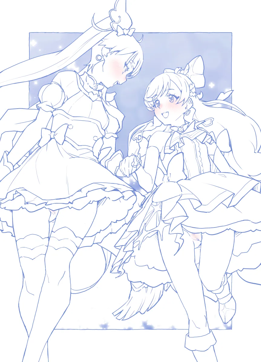 Sora Harewataru, Nijigaoka Mashiro by Miyagoe Yoshitsuki