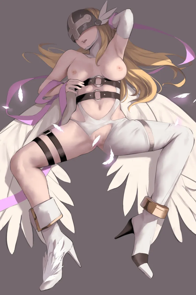 Angewomon by Den (Kur0 Yuki)
