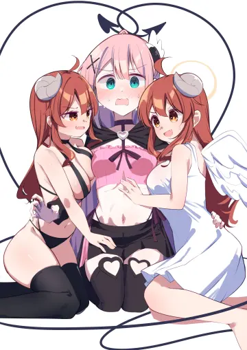 Hand On Another's Stomach
