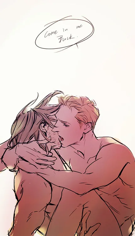 Steve Rogers, Bucky Barnes by Yummyman