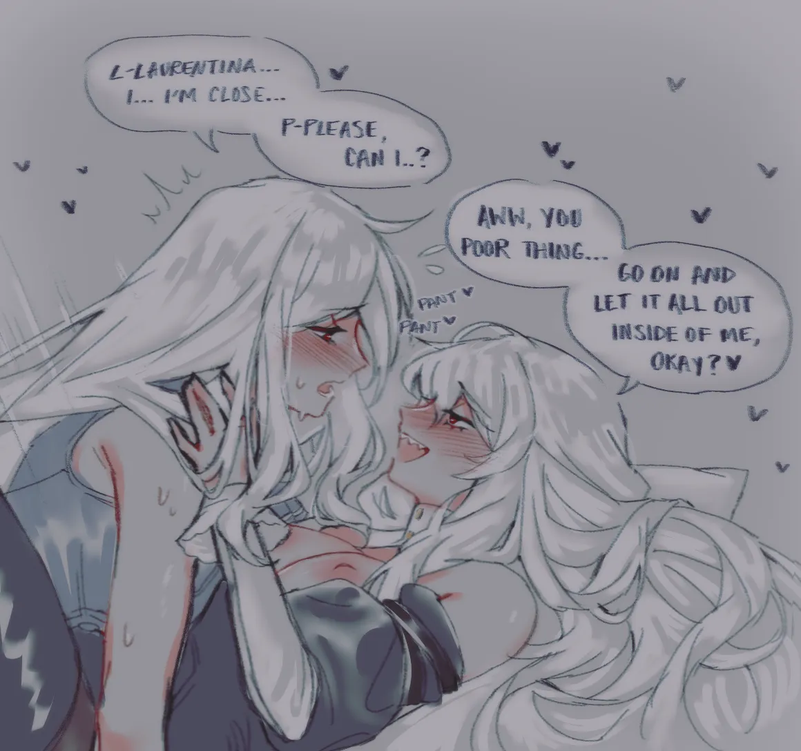 Skadi (Arknights), Specter (Arknights) by Orz (Kagewaka)
