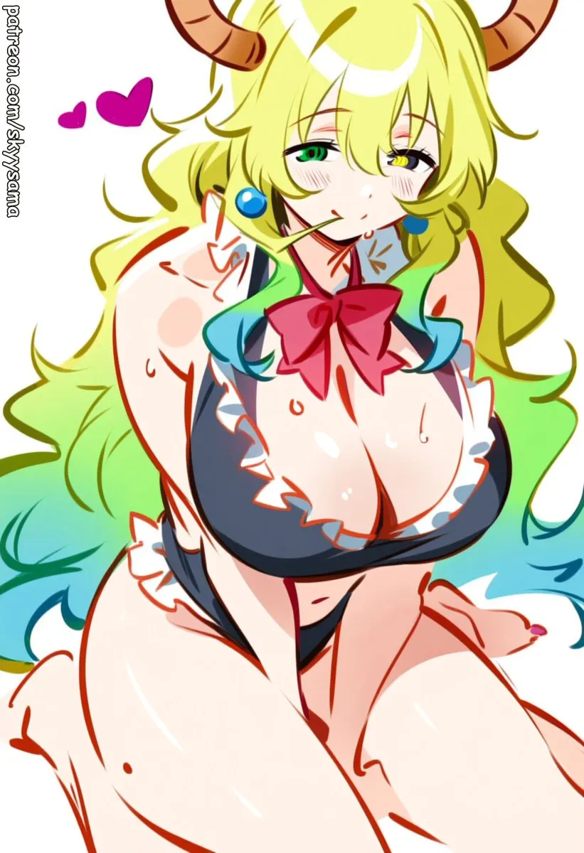 Lucoa (Maidragon) by Skyypan