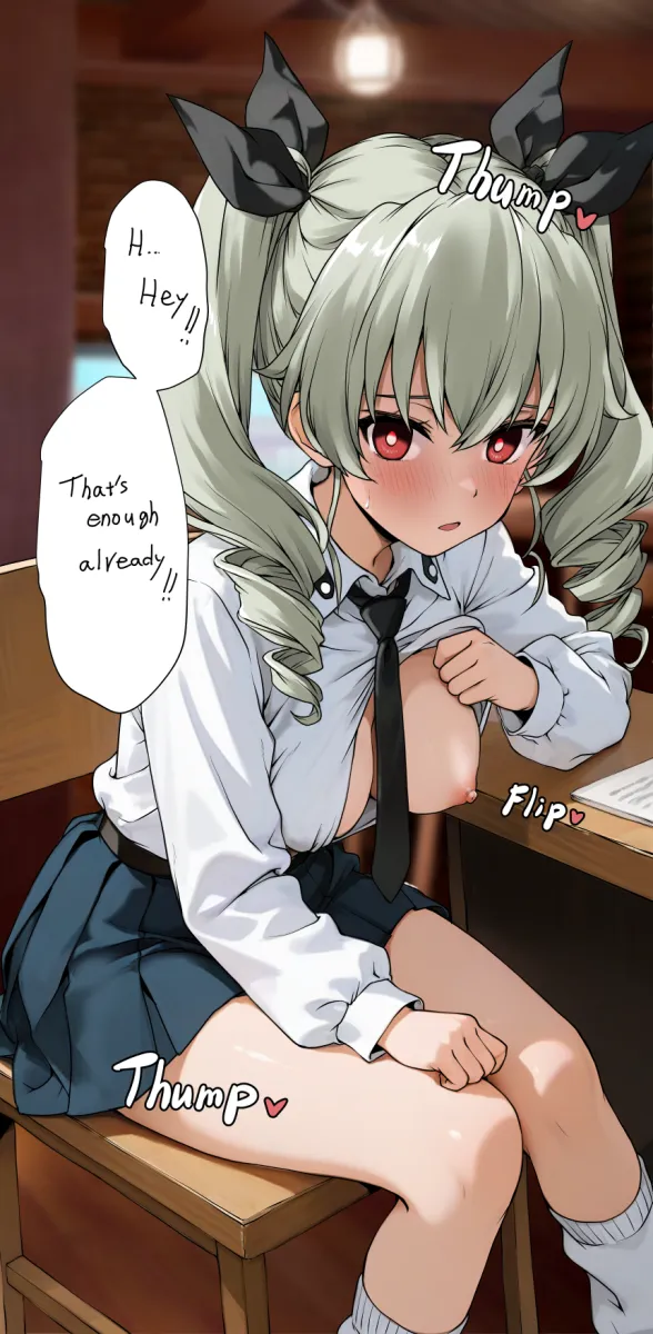 Anchovy (Girls Und Panzer) by Elf (Stroll In The Woods)