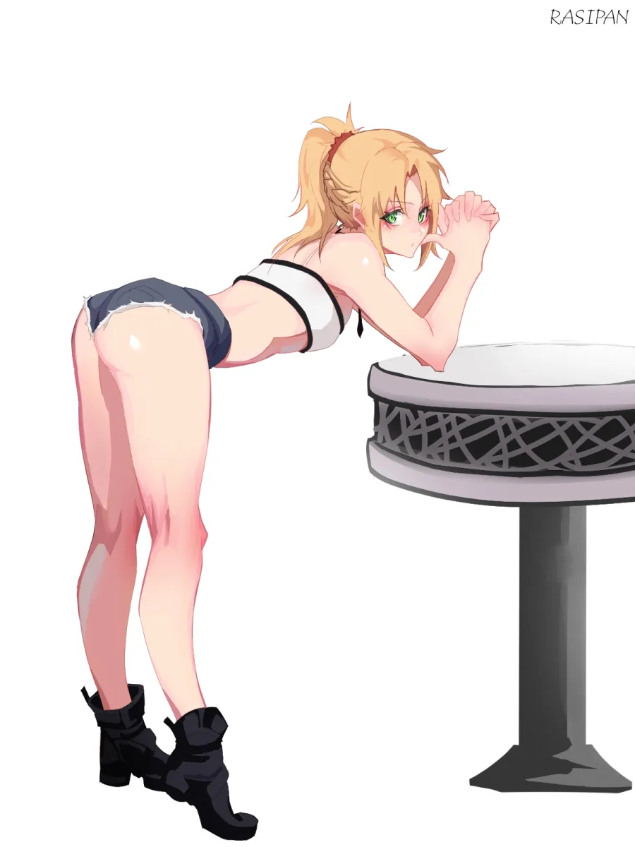 Fujimaru Ritsuka (Male), Mordred (Fate) by Rasipan