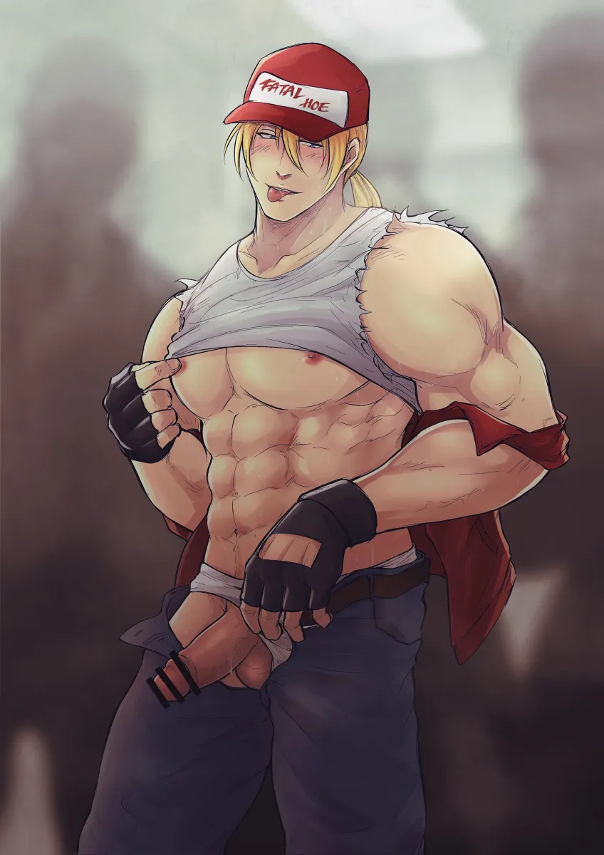 Terry Bogard by Hal (Harenchiou)