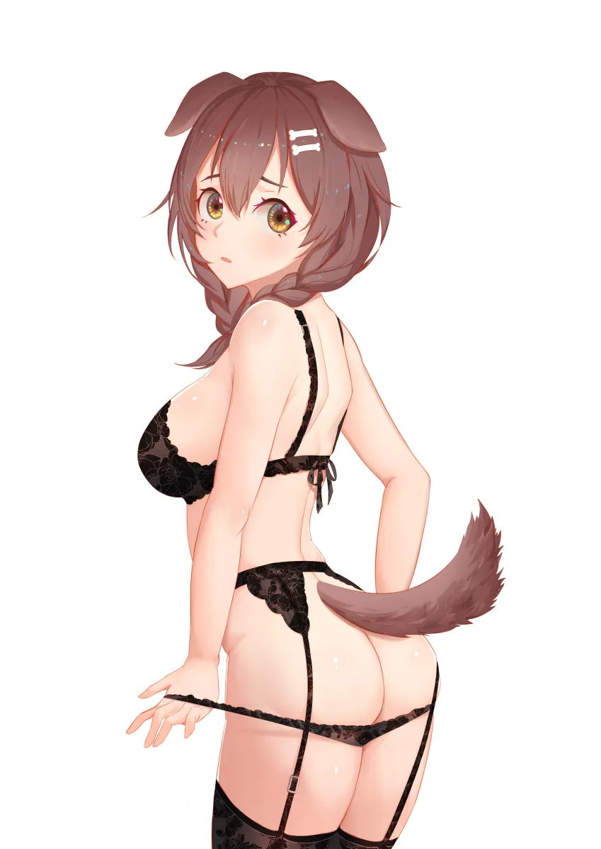 Inugami Korone by Serelith