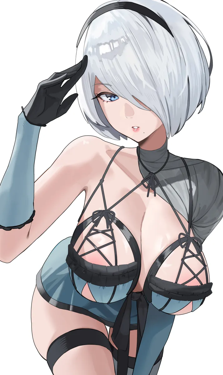 2B (Nier:automata), Kaine (Nier) by Yano (User Ejth4288)