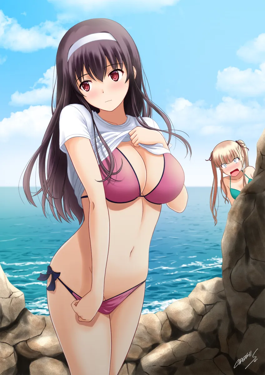 Kasumigaoka Utaha, Sawamura Spencer Eriri by Satou Chagashi