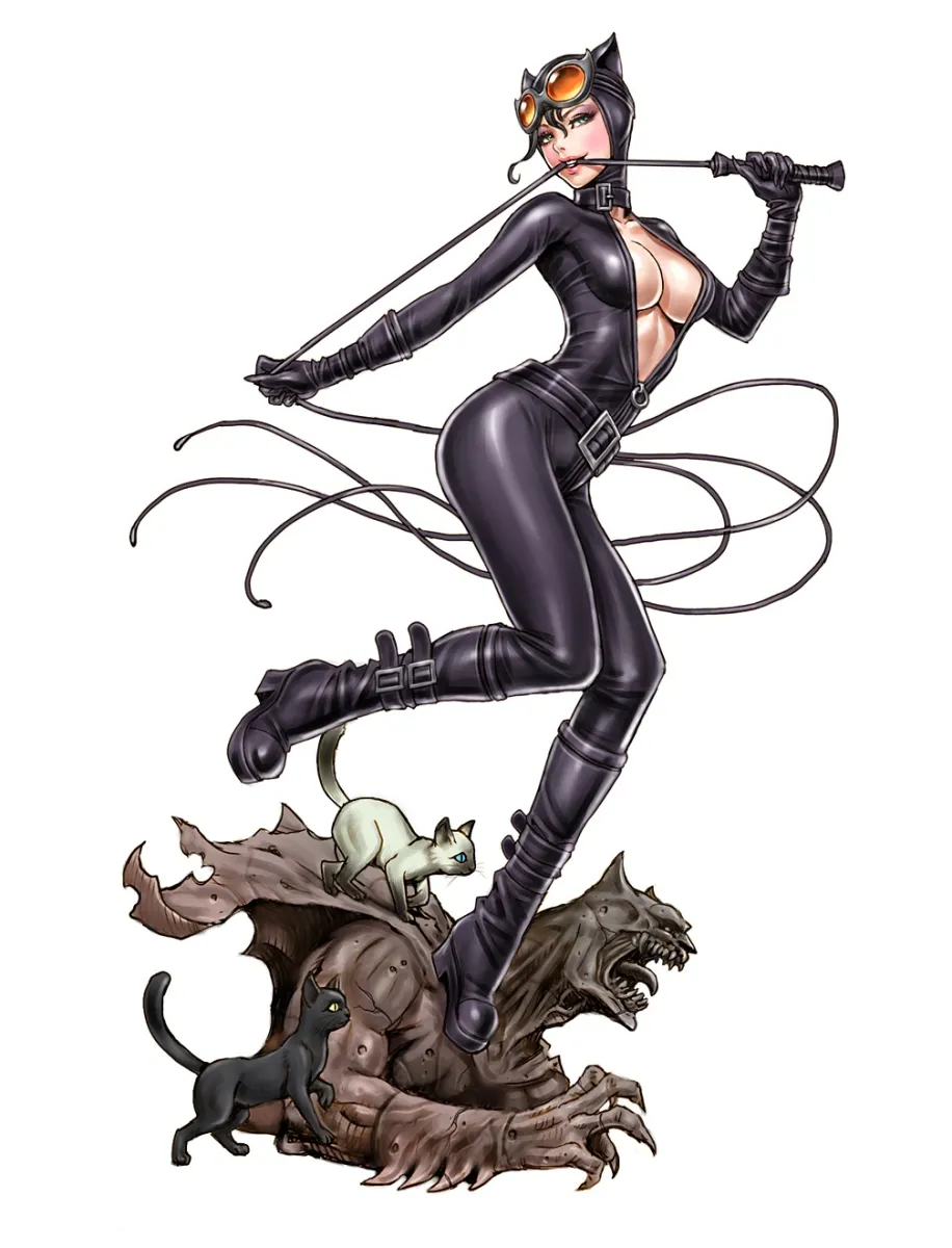 Batman, Catwoman by Yamashita Shun'ya