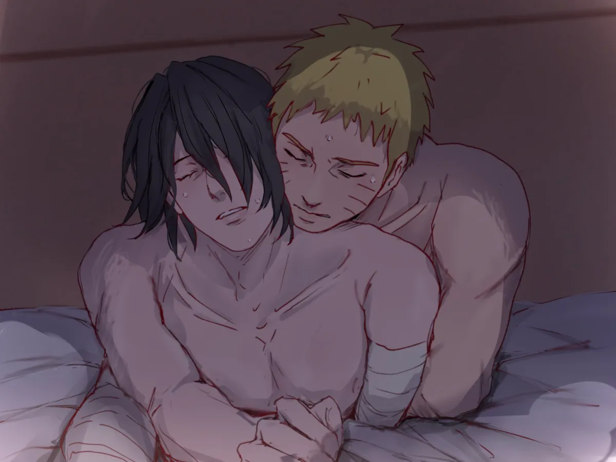 Uzumaki Naruto, Uchiha Sasuke by Mi73Suki