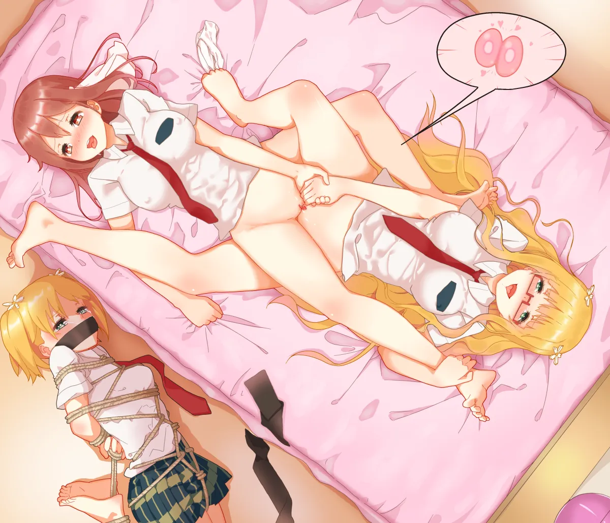 Sonoda Yuu, Takayama Haruka by Ninai