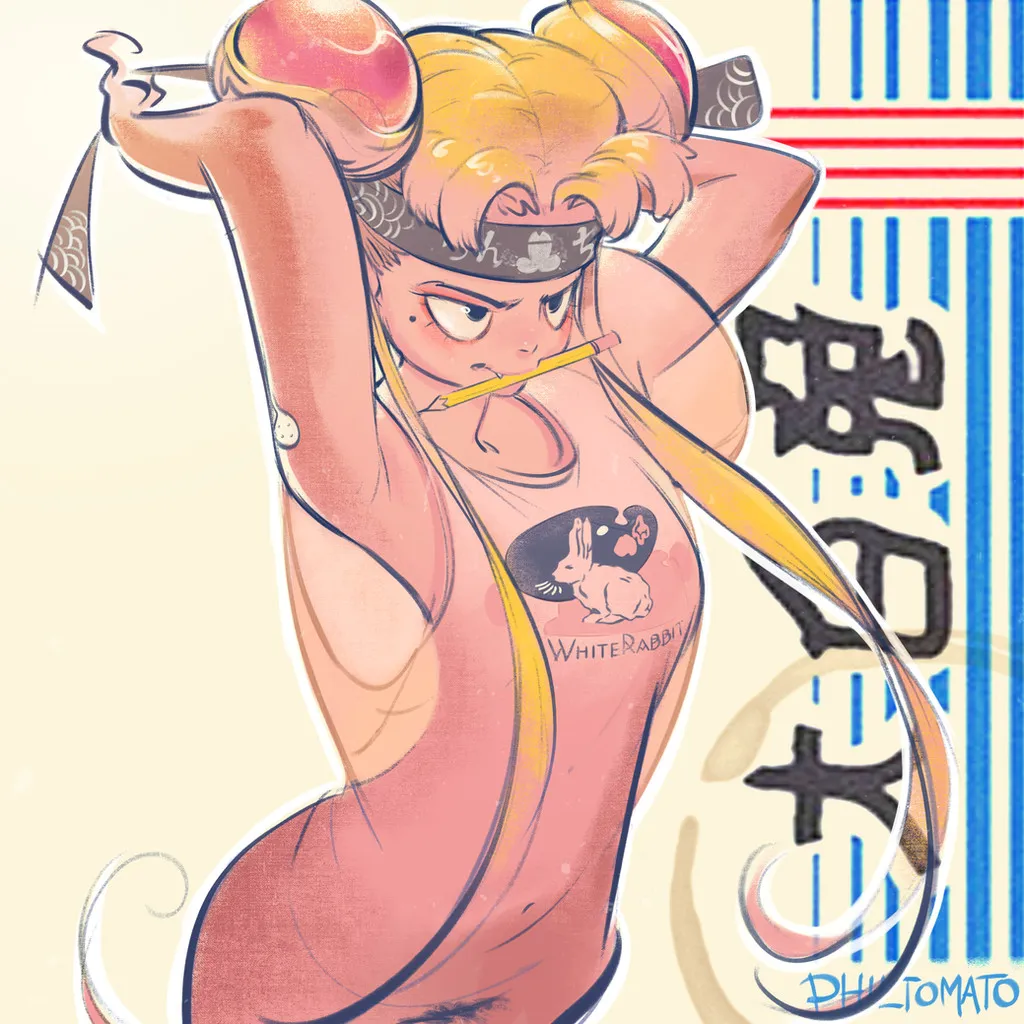 Tsukino Usagi by Philtomato