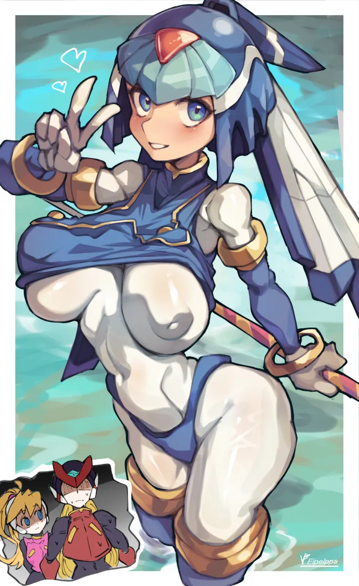 Zero (Mega Man), Zero(Z) (Mega Man) by Iparupua
