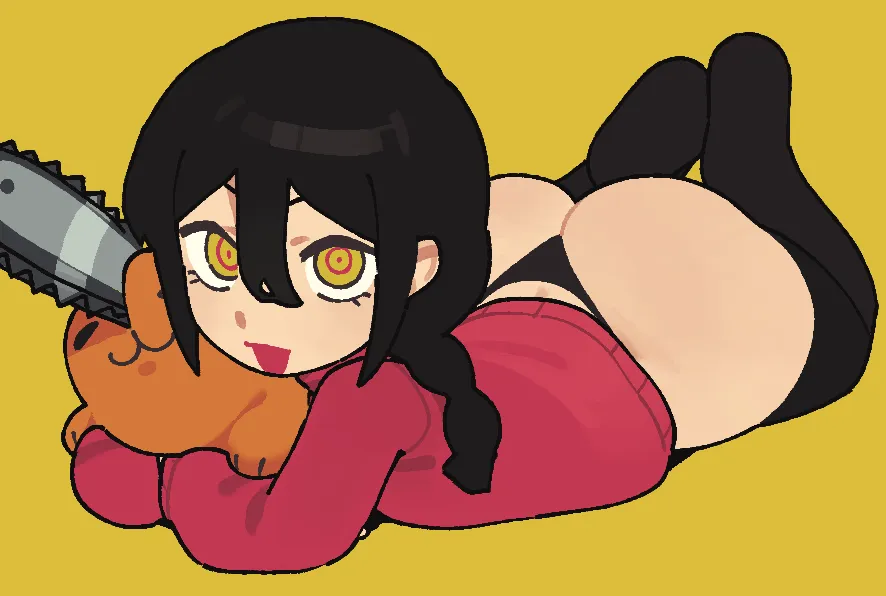 Pochita (Chainsaw Man), Nayuta (Chainsaw Man) by Yono51