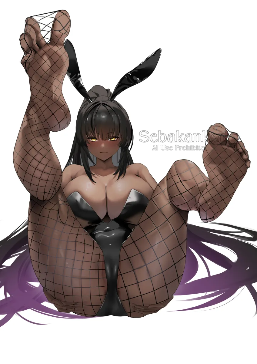 Karin (Blue Archive), Karin (Bunny) (Blue Archive) by Sebakanken