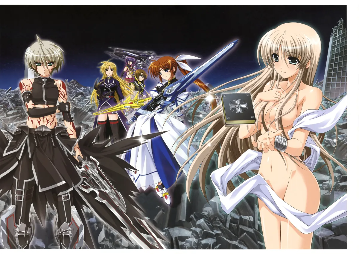 Fate Testarossa, Takamachi Nanoha by Higa Yukari