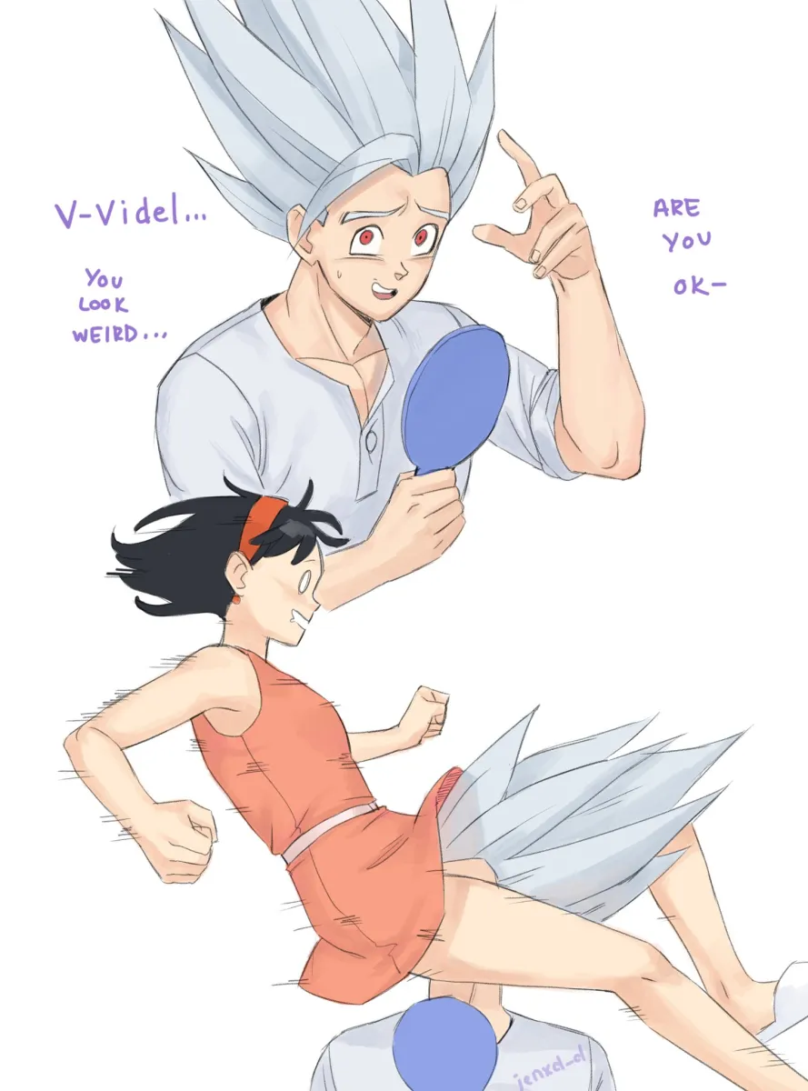Son Gohan, Videl by Genniax