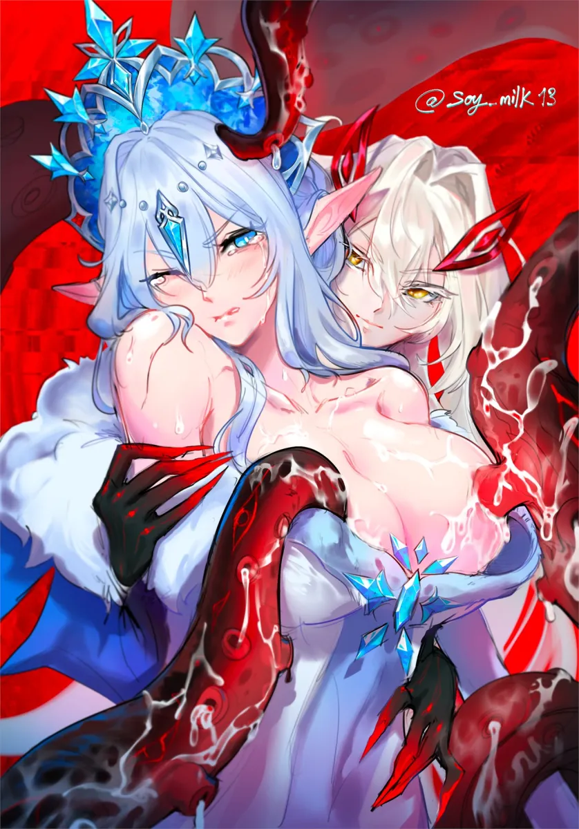 Anastasya Feodorovna Snezhnaya, Ronova (Genshin Impact) by Soy Milk13