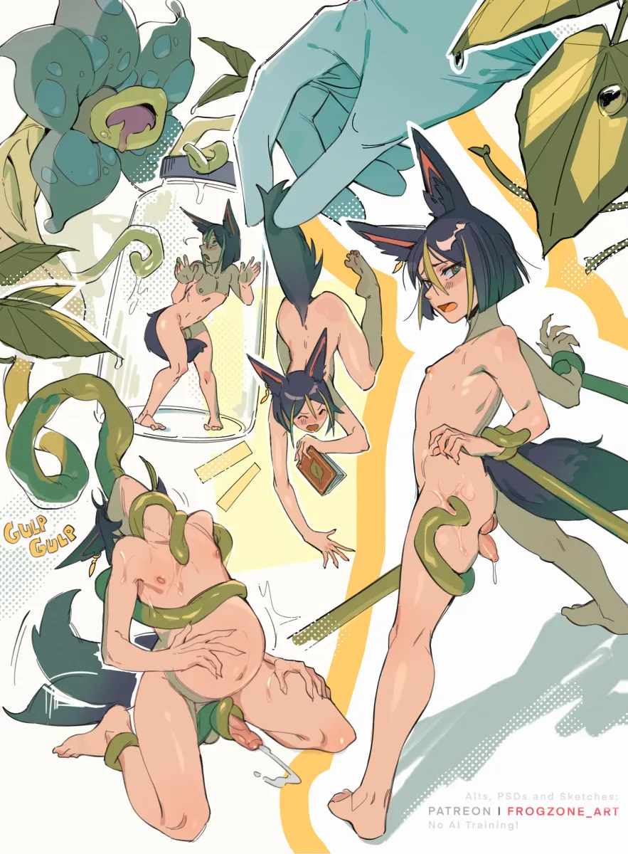 Tighnari (Genshin Impact) by Frogzone Art