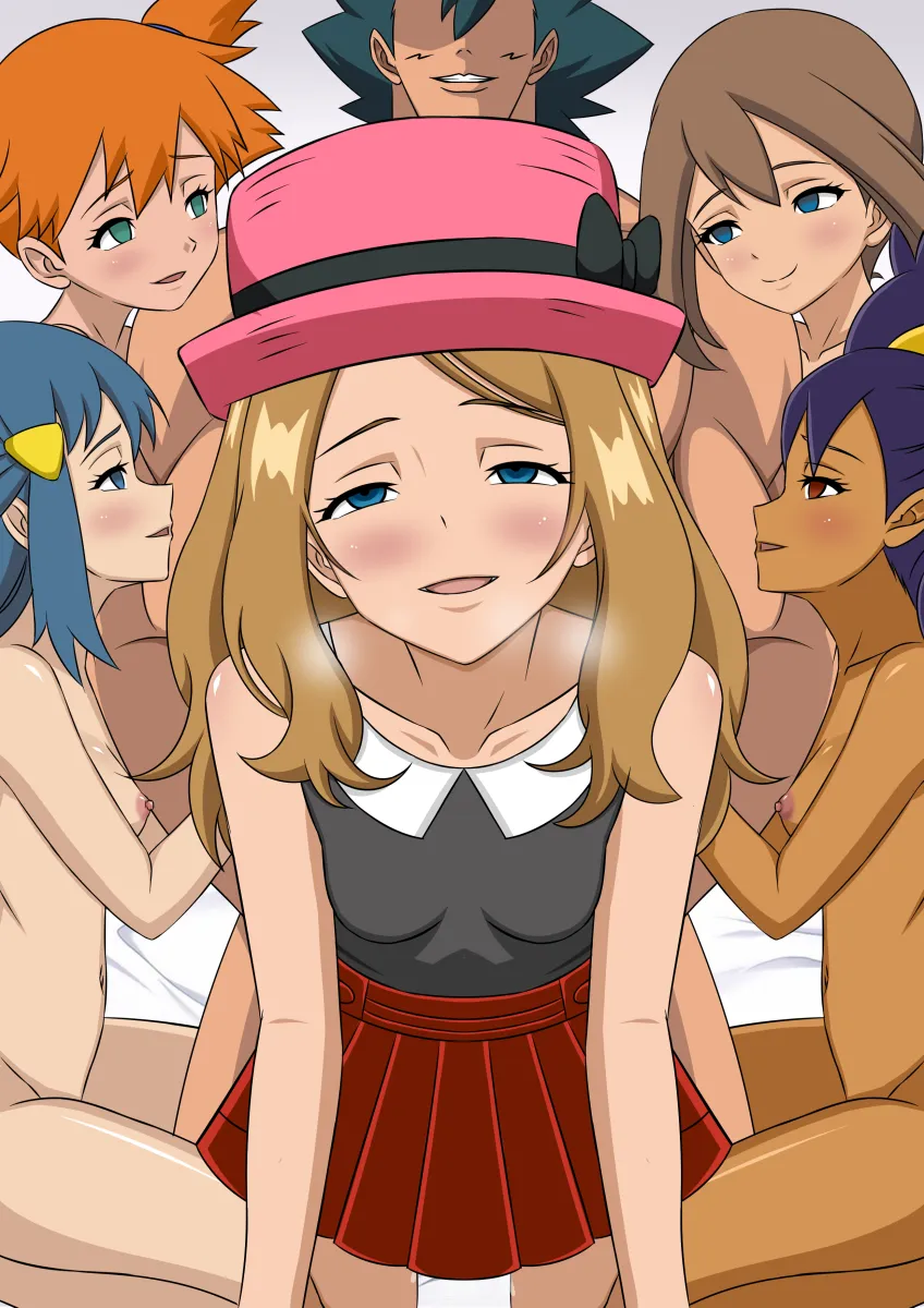 Dawn (Pokemon), May (Pokemon) by Smilingdog