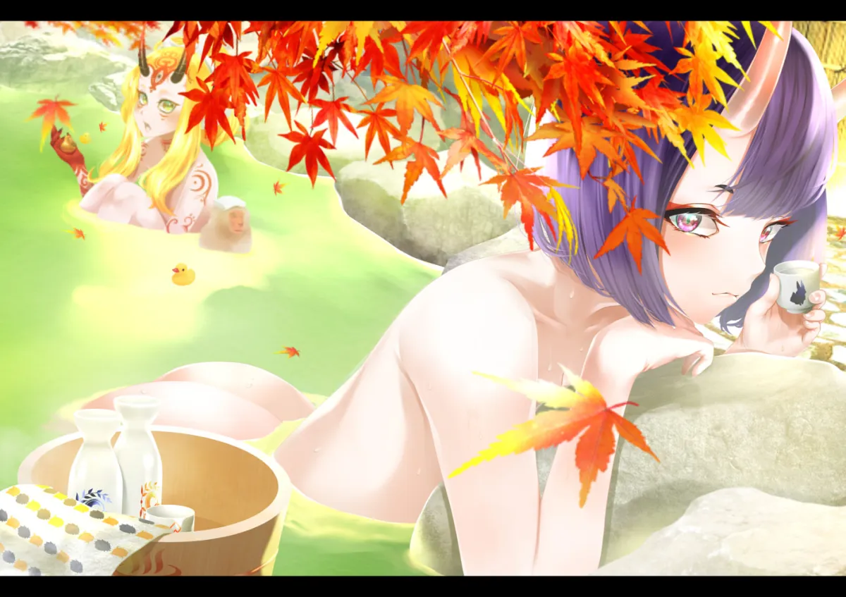 Shuten Douji (Fate), Ibaraki Douji (Fate) by Ako (Opelia)