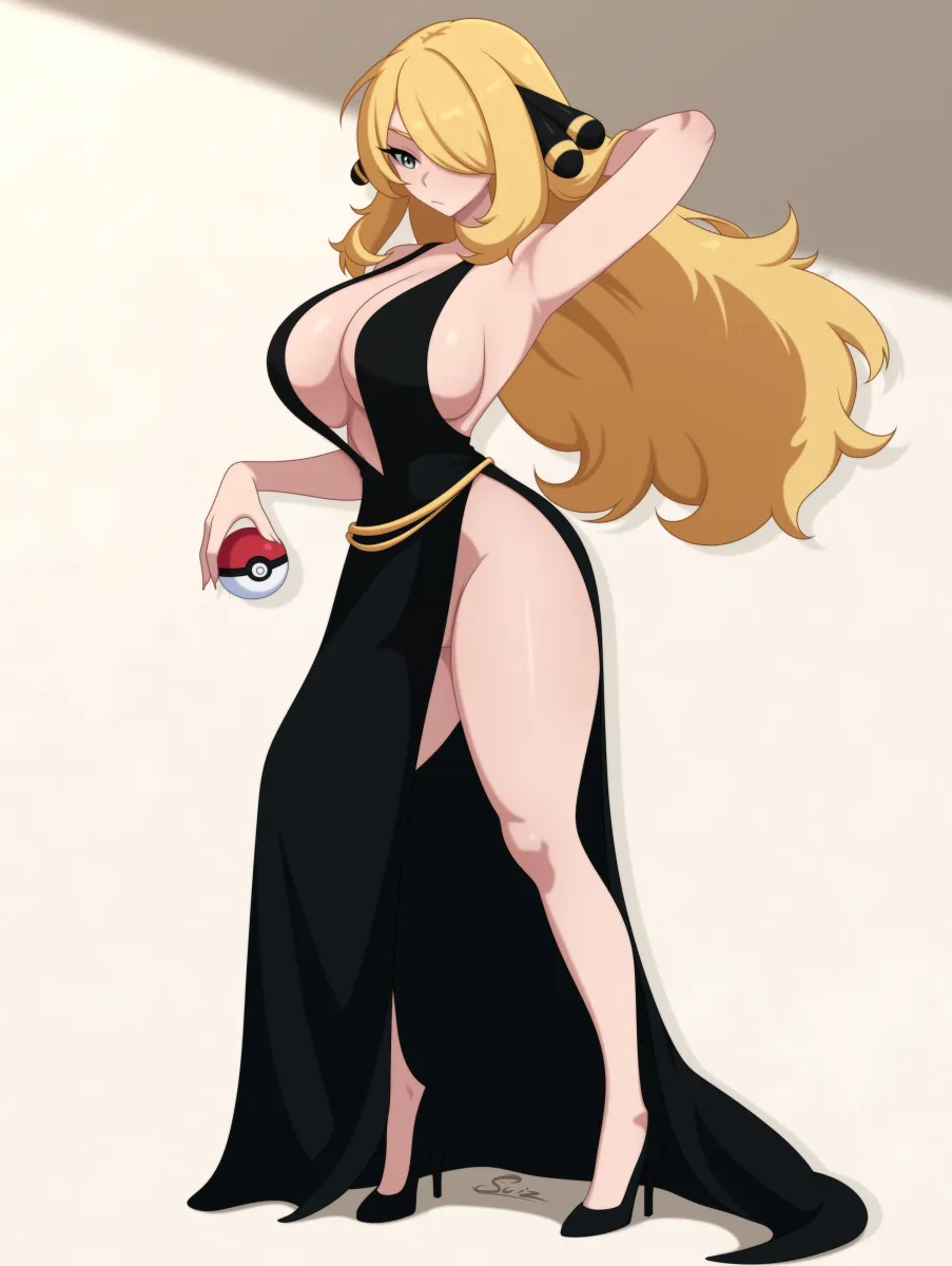 Cynthia (Pokemon) by Su1Zi