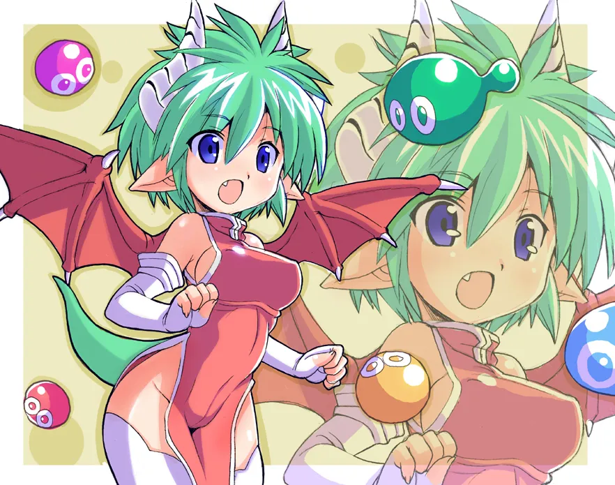 Puyo (Puyopuyo), Draco Centauros by Kitsune Choukan
