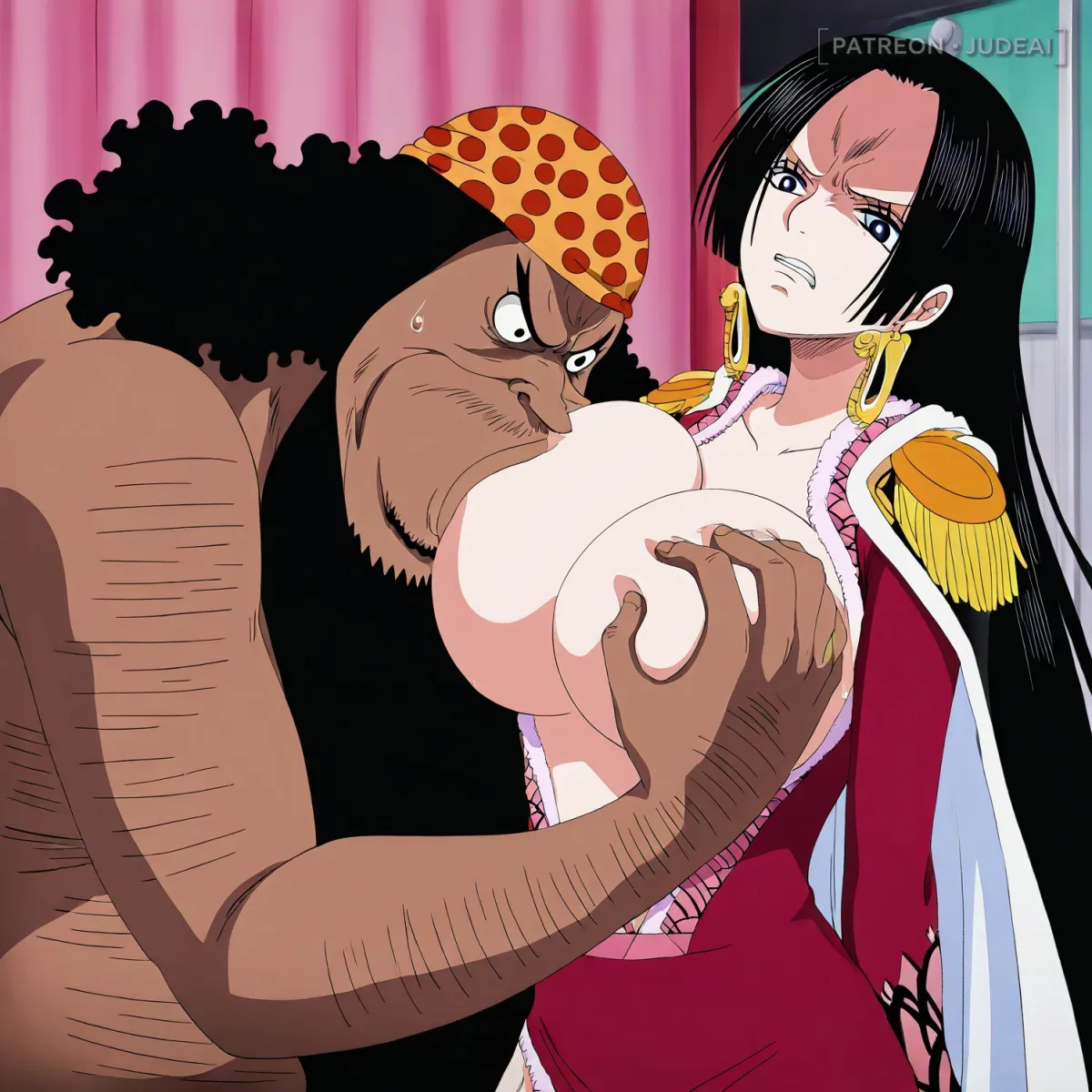 Boa Hancock, Marshall D. Teach by Judeai