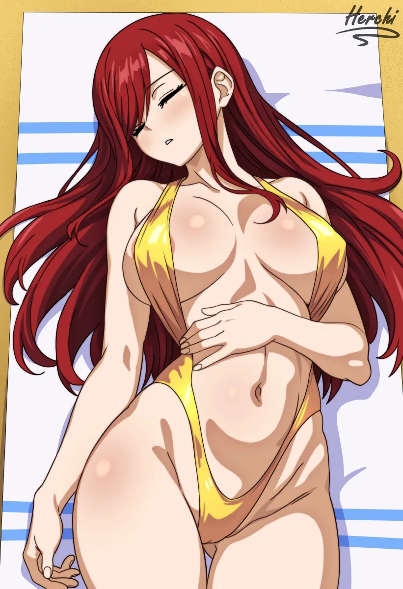 Erza Scarlet by Herchi