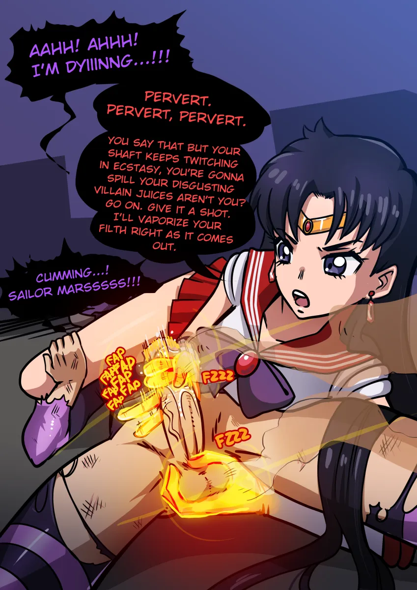 Hino Rei, Sailor Mars by Mosbles (Mosbles7)