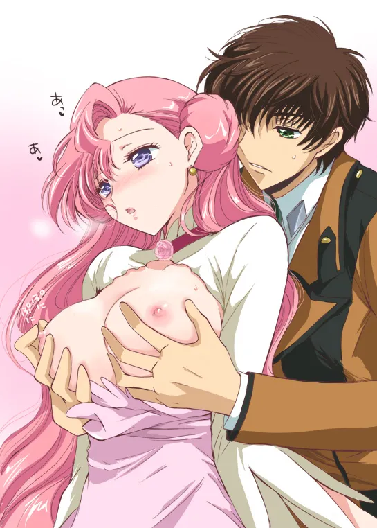Kururugi Suzaku, Euphemia Li Britannia by Akina Tsukako
