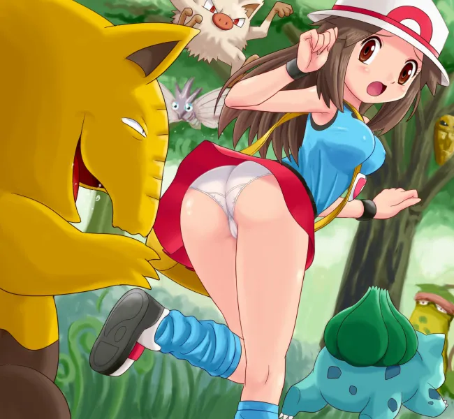 Bulbasaur, Leaf (Pokemon) by Pokemoa