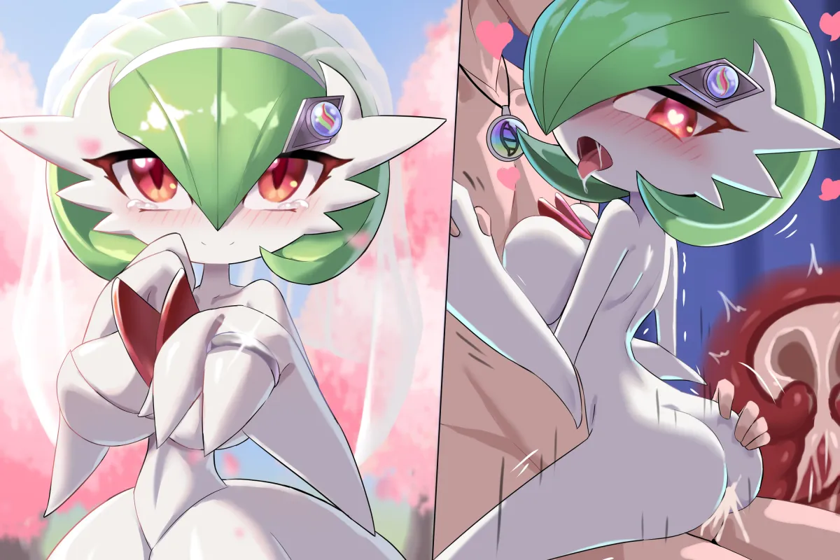Gardevoir, Mega Gardevoir by Zerokun135