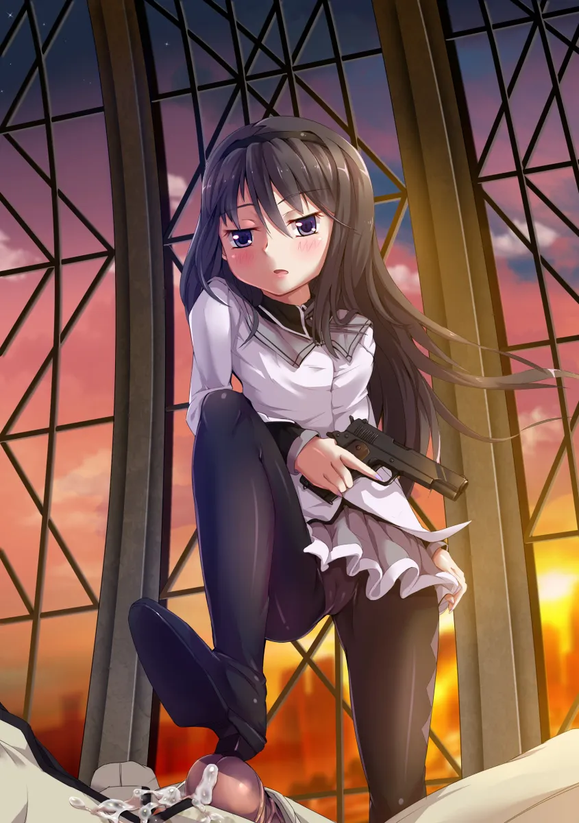 Akemi Homura, Akemi Homura (Magical Girl) by Sirills