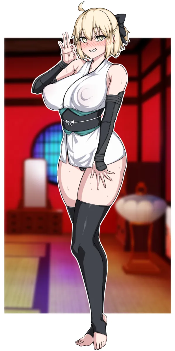 Okita Souji (Fate), Okita Souji (Koha-Ace) by Muta Poo