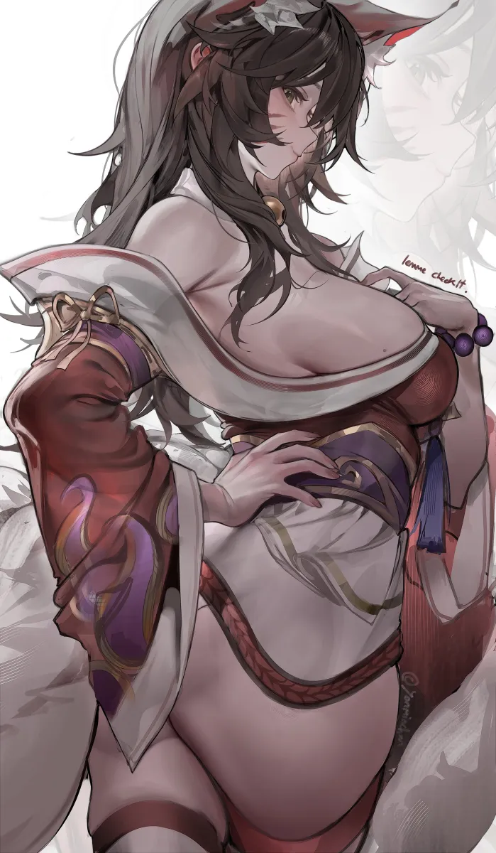Ahri (League) by Yonchan