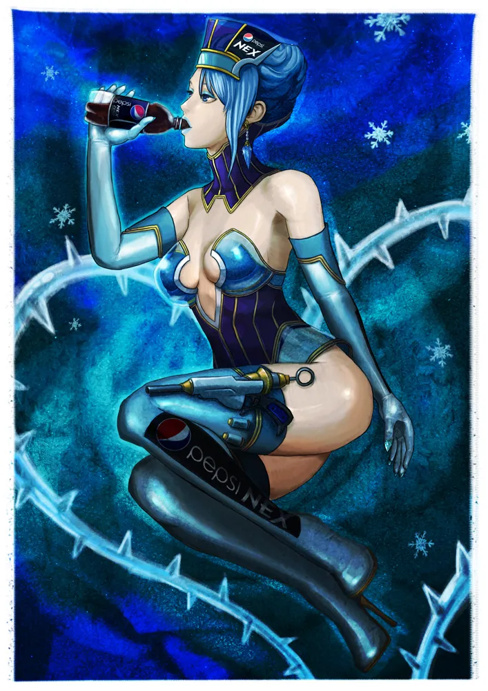 Karina Lyle, Blue Rose (Tiger & Bunny) by Cielociel